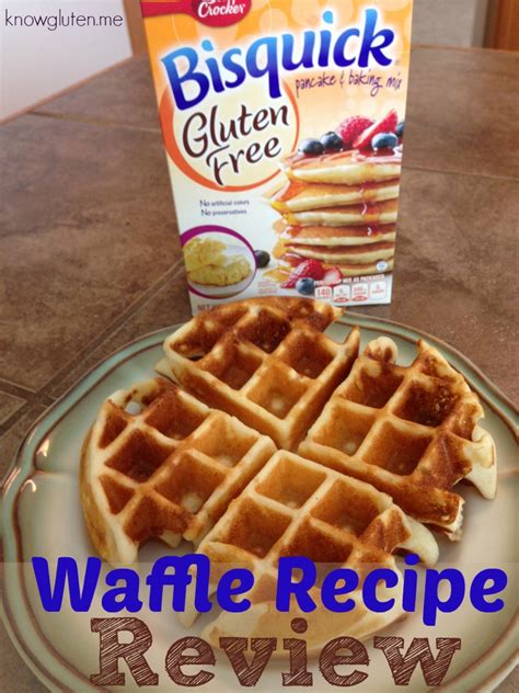 If i had not started going by gracefully gluten free years ago i would probably blog as simply gluten free because that's what i am! Gluten Free Bisquick Waffle Recipe Review - know gluten