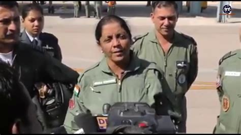 defence minister nirmala sitharaman undertakes sortie in iaf fighter jet sukhoi 30 youtube