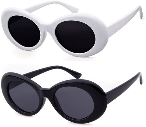 Adewu Clout Goggles Oval Sunglasses Amazones Ropa