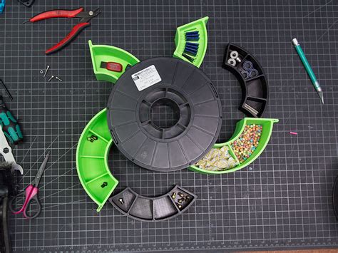 How To Make Use Of Empty Filament Spools For Organization Matterhackers