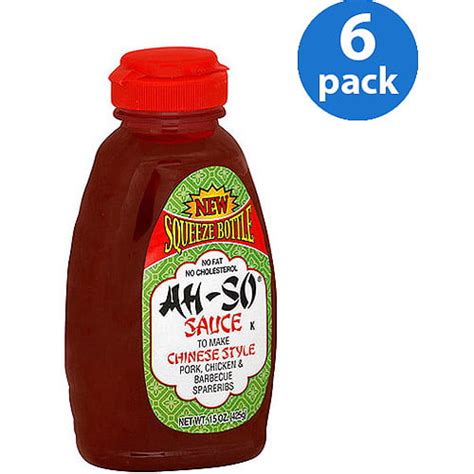 Ah So Chinese Style Sauce 15 Oz Pack Of 6