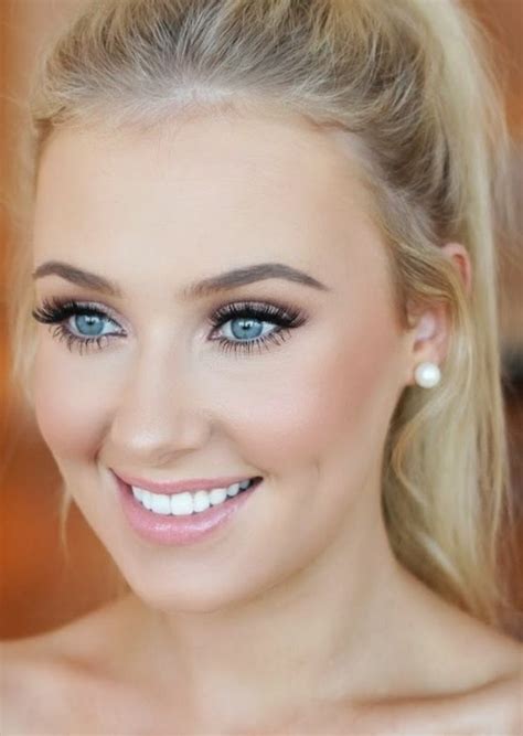 Inspiration Les 20 Meilleures Exemples Maquillage Mariée Blonde Yeux Bleu Noscrupules