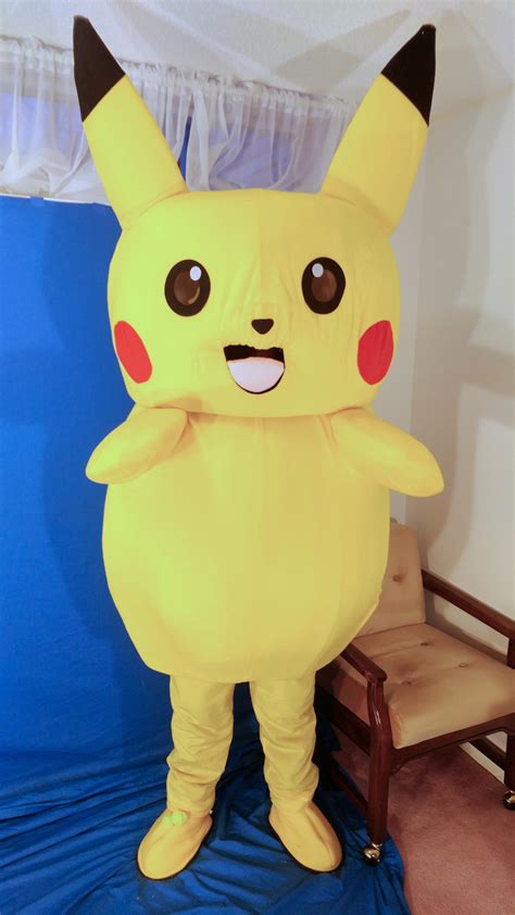 Pikachu Mascot Suit Unmodified — Weasyl