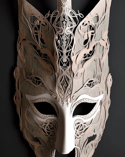 Enchanted Masks Create A Series Of Intricate Masks · Creative Fabrica