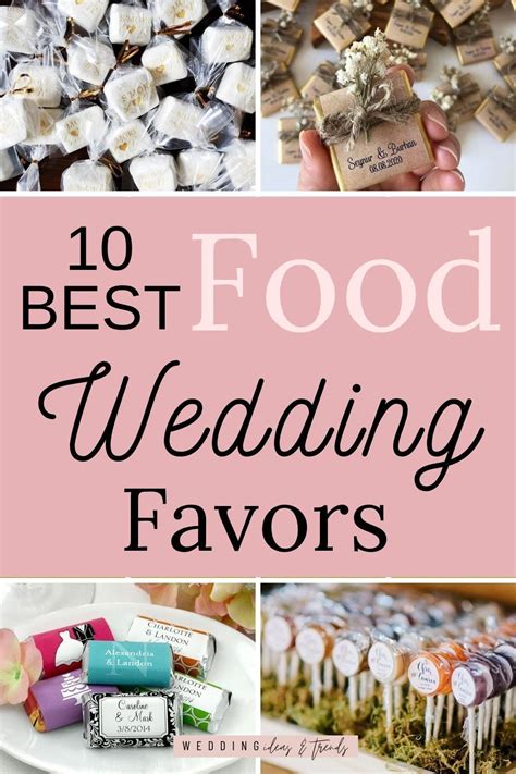 10 Affordable Tasty Edible Wedding Favors Artofit