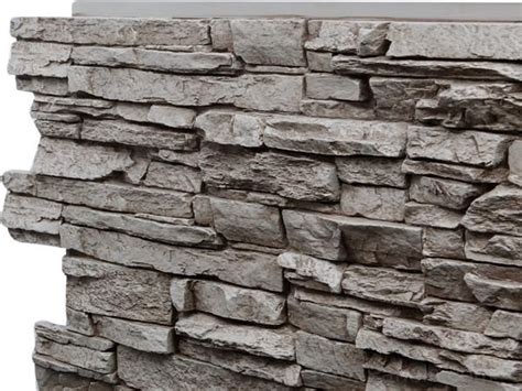 Colorado Dry Stack Faux Stone Wall Panel Tall Stone Wall Panels
