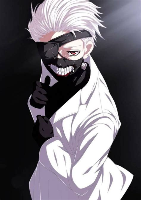 Boy kagune ken kaneki mask red eyes teeth. Pin on Tokyo Ghoul