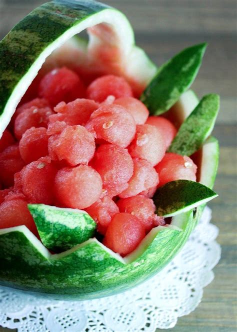 Watermelon And Vodka Summer Drink Plus A Watermelon Basket Watermelon