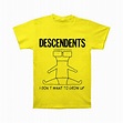 Descendents - Descendents Men's I Don't Want To Grow Up T-shirt Yellow ...