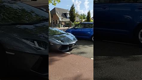 Listen To The Brutal Sound Of A V Lamborghini Aventador Shorts