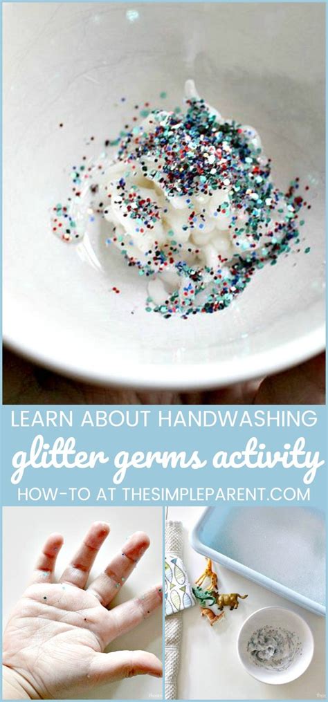 Glitter Germs Activity For Kids • The Simple Parent