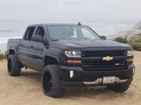 2018 Chevrolet Silverado 1500 With 22x12 44 Ballistic Rage And 3312