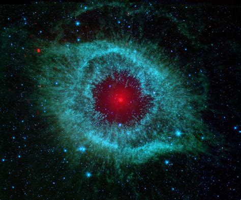 The Eye Of God An Infrared Image Of The Helix Nebula Have Fun
