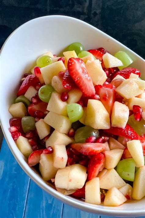Easy Fruit Salad Recipe Simple Holiday Dessert Recipe