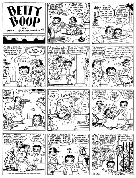 Comics Kingdom Ask The Archivist Betty Boop Strips