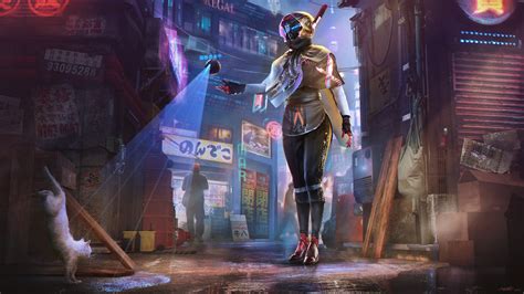 Droid Girl New Cyberpunk Art Wallpaper Hd Artist 4k Wallpapers Images
