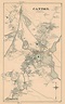Village of CANTON Massachusetts 1876 Map Replica or GENUINE | Etsy
