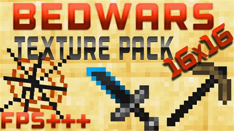 Bedwars 16x16 Texture Pack Fps 18 Youtube