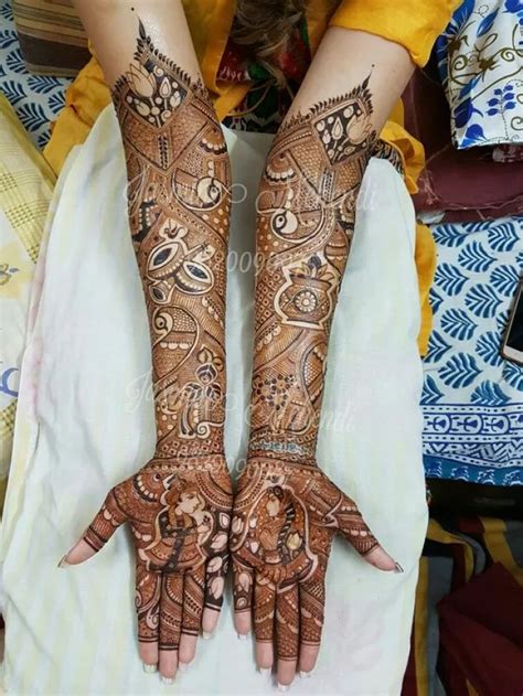 From Caricatures To Moving Doli 60 Creative Full Hands Bridal Mehendi