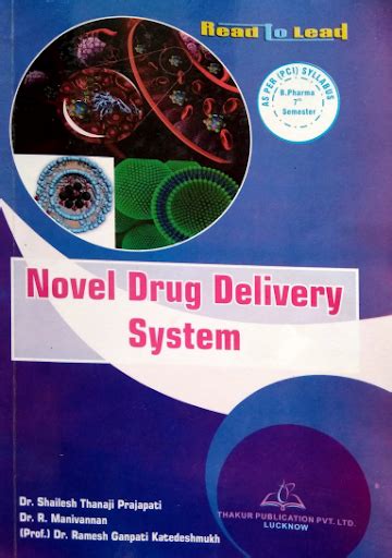 Novel Drug Delivery System Ndds Thakur Publication Bpharm 7th Sem