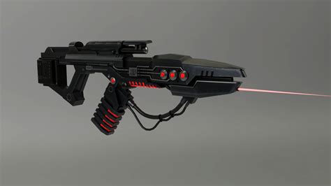Artstation Sci Fi Laser Gun