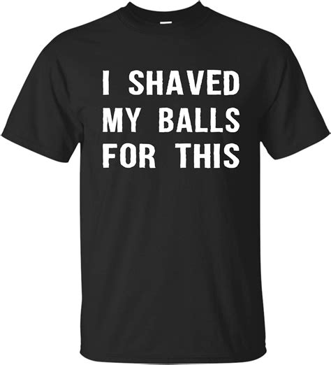 Amazon Com Moctee Soccer T Shirt I Shaved My Balls For This Men Women