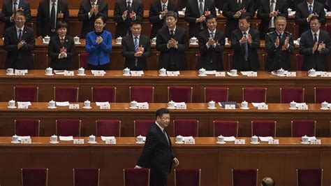 Chinas Congress Backs Xis Lifetime President Power Grab By 2958