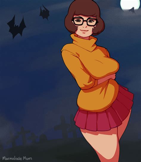 Velma Dinkley Велма Велма Динкли Marmalade Mum cartoon ero