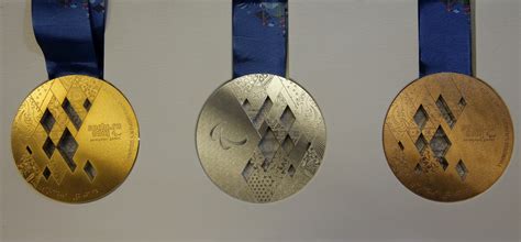 Sochi 2014 Russia Unveils Olympics Medals For 2014 Games