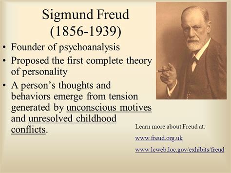 Sigmund Freud Psychoanalysis Theory