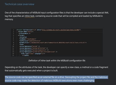 The file in itself hosts a list of properties and. Remotely Host MSBuild Payloads