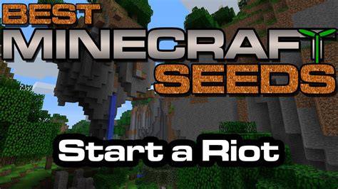 Best Minecraft Seeds Start A Riot Xbox 360 Edition Youtube