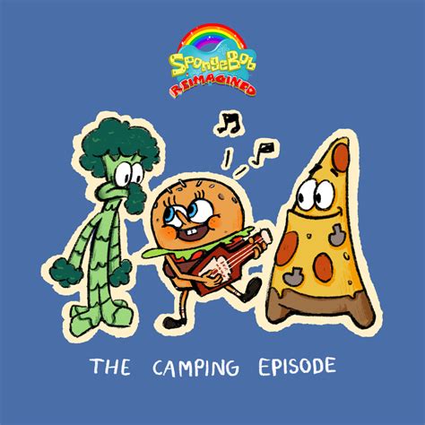Artstation Spongebob Reimagined The Camping Episode Character