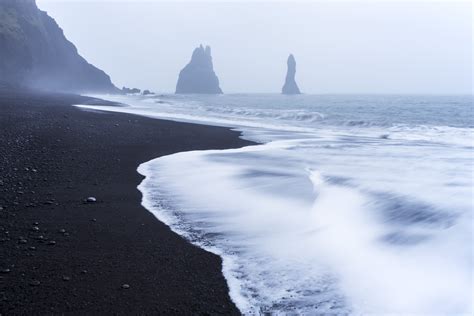 Shore Black Sand Hd Wallpapers Desktop And Mobile Images And Photos