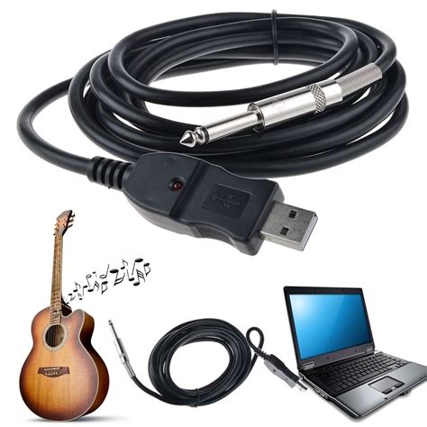 The top countries of suppliers are china, hong kong s.a.r., and taiwan, china, from which the percentage of usb data a jack supply is 99%, 1%, and 1. 3M Guitar Bass 1/4'' 6.3mm Jack To USB Link Connection ...