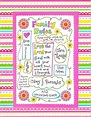 Happy Home Family Rules - FREE Printable! - Happy Home Fairy