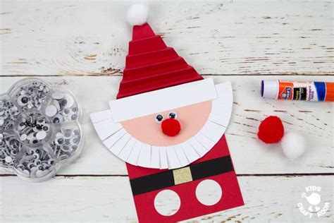 15 Santa Crafts For Kids