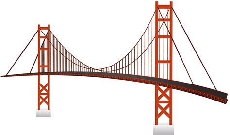 Illustration Golden Gate Bridge Clipart Allesandra92
