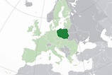 ﻿Mapa de Polonia﻿, donde está, queda, país, encuentra, localización ...
