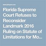5 Year Statute Of Limitations Florida Mortgage Images
