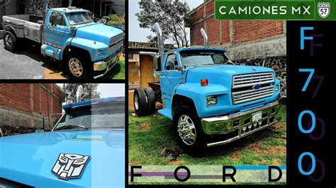 ¡proyecto Ford F700 1982 Pick Up Baby Blue En Camiones Mx Youtube