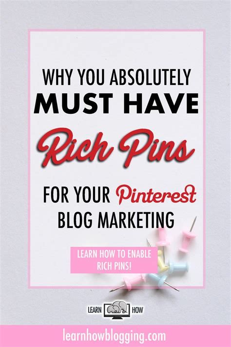 The Words Why You Absolutely Must Have Rich Pins For Your Pinterest