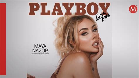 Maya Nazor Presume Que Es Portada De Playboy Fotos Grupo Milenio