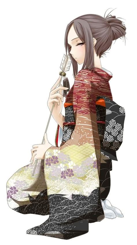 Anime Girls Anime And Kimonos On Pinterest
