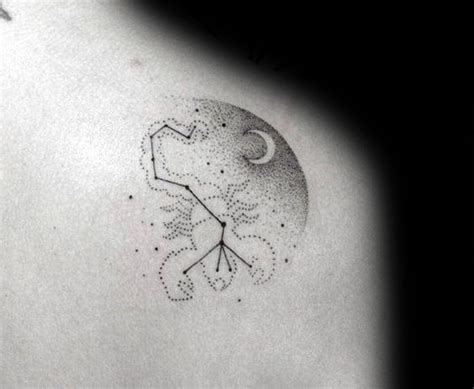 25 Scorpio Constellation Tattoo Designs Ideas And Meanings Tattoo Me Now