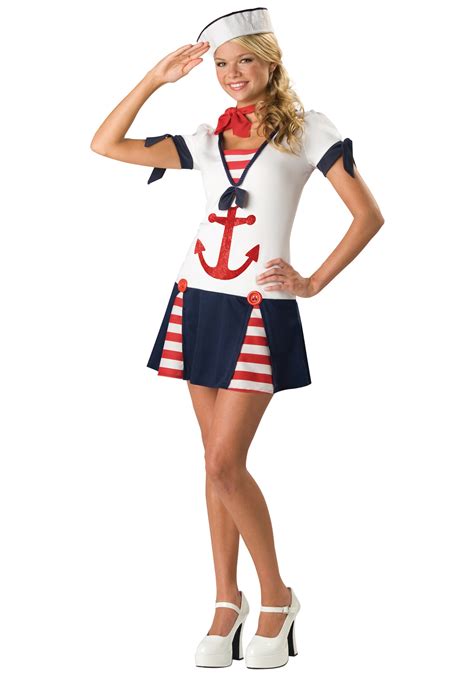 Teen Sassy Sailor Costume Ebay