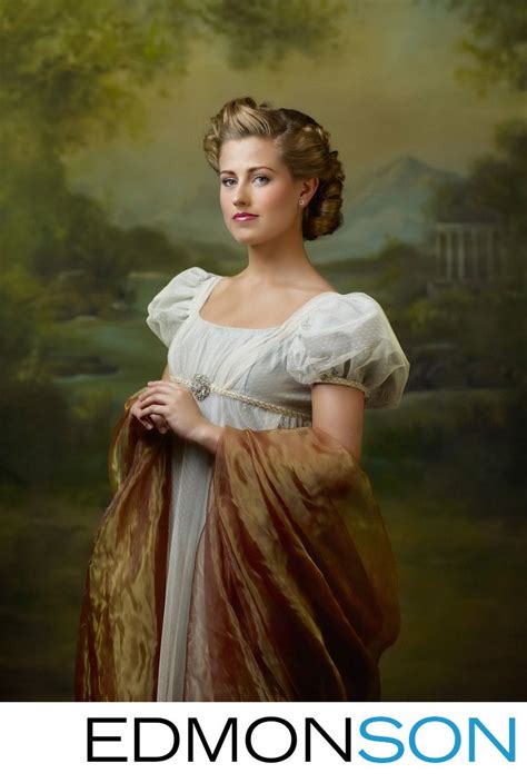 Jane Austen Photo Tribute To Regency Period Women Portrait