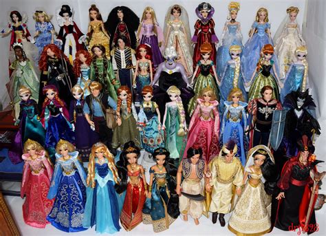 my limited edition disney 17 princess doll collection 2015 11 11 disney princess doll