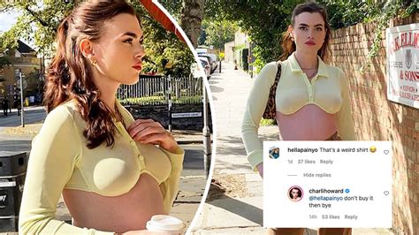 Model Turns Heads In Weird See Through Bra Top Holy Hell
