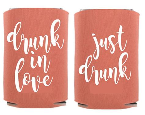 Drunk In Love Just Drunk Bachelorette Koozies Check Out Sddesigned